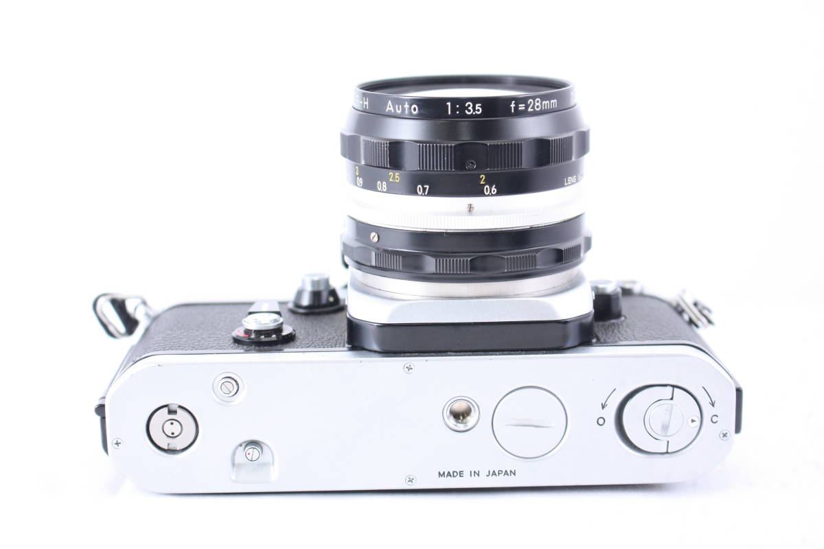 ★極美品★ニコン NIKON F2 フォトミックA NIKKOR-H AUTO 28mm f3.5 ★露出計・シャッター全速OK★#19208_画像5