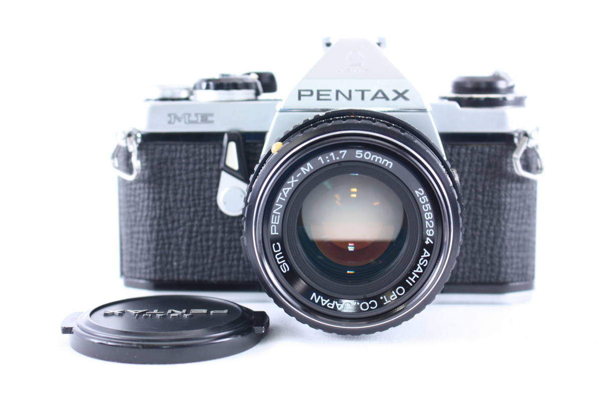 ★ первоклассный  красивая вещь ★ Pentax  PENTAX ME SMC PENTAX-M 50mm f1.7 ★ экспонометр  *   затвор    все ...OK★#N404