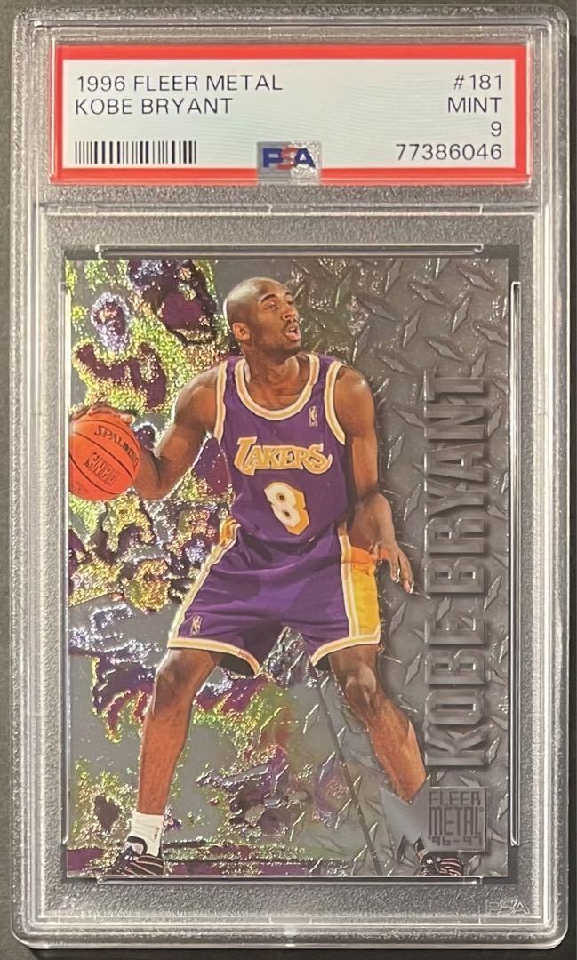 【 PSA 9 Mint 】Kobe Bryant 1996-97 Fleer Metal RC Rookie Card Lakers コービー レイカーズ NBA_画像1