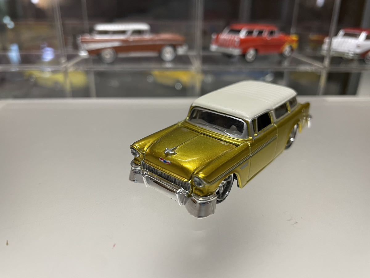 Maisto RESTO MOD 1955 55 シボレーノマドストリートロッド 1/64 スケール限定版 yy3 マイスト_画像1