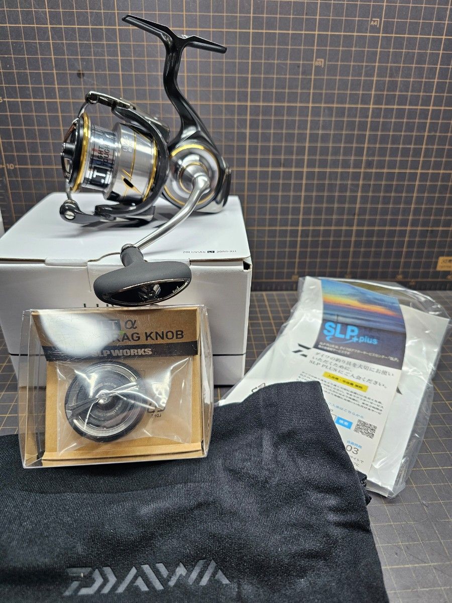 DAIWA 20 LUVIAS ルビアス LT3000-XH + SLPW QD クイックドラグノブ DAIWA 20 LUVIAS ルビアス LT3000-XH + SLPW QD クイックドラグノブ