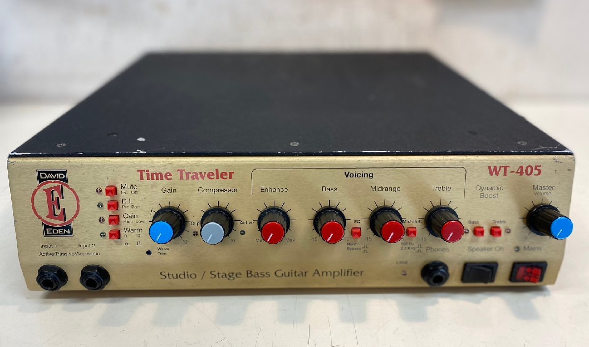 EDEN Time Traveler WT-405 エデン　ベースヘッドアンプ　完全ジャンク中古品　ser no.050SE5043_画像1