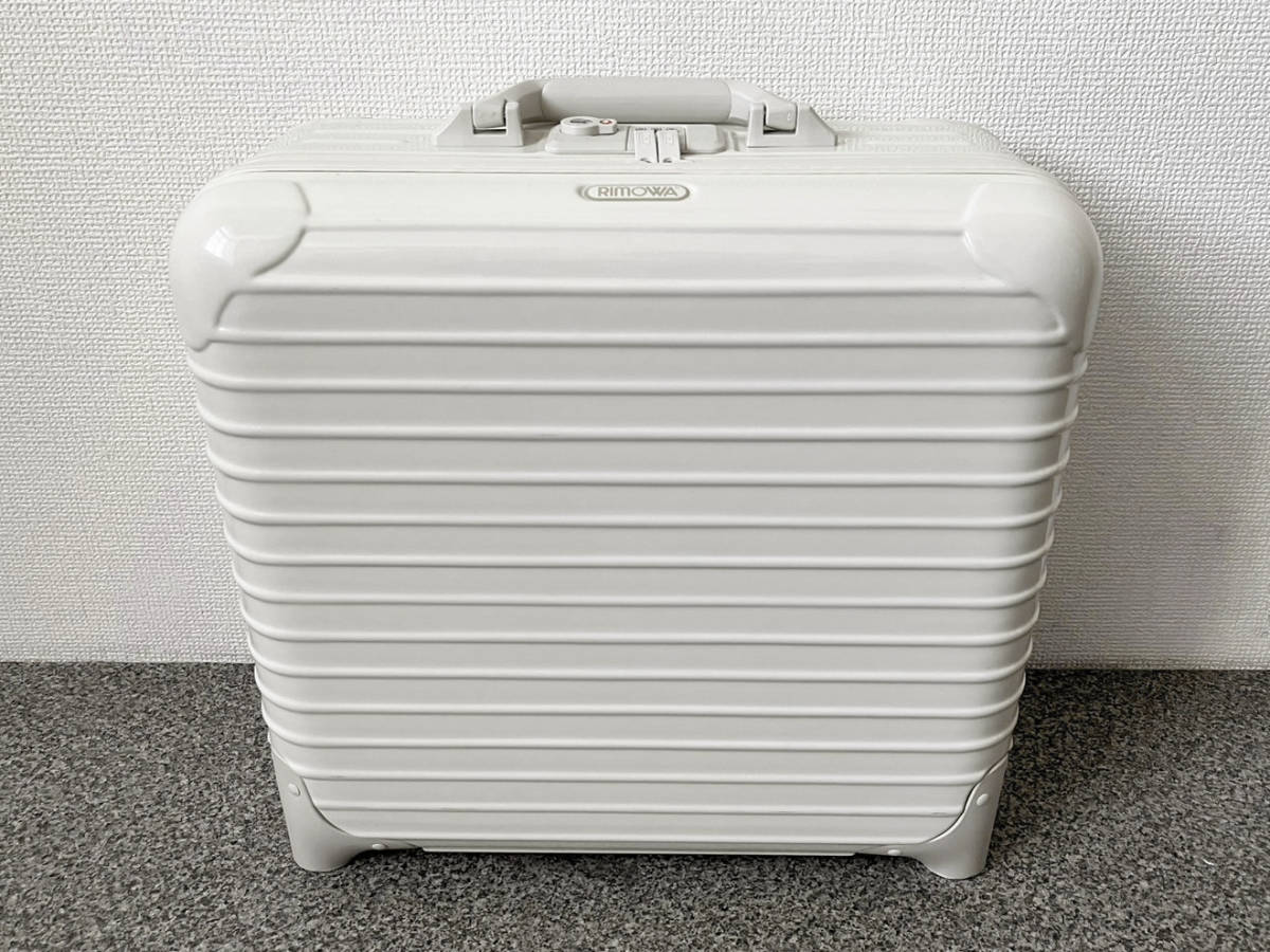 ユナイテッドアローズ 別注 RIMOWA SALSA ECRU リモワ サルサ エクリュ 23L 2輪 ビジネス トローリー スーツケース/topas トパーズ _画像1