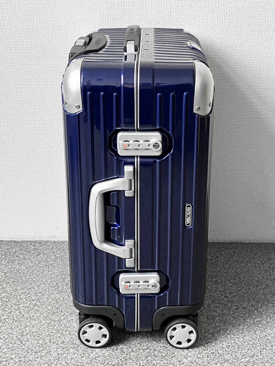 RIMOWA LIMBO リモワ リンボ ネイビー 4輪 45L スーツケース/オリジナル original ビジネス トローリー ハイブリッド エッセンシャル_画像3