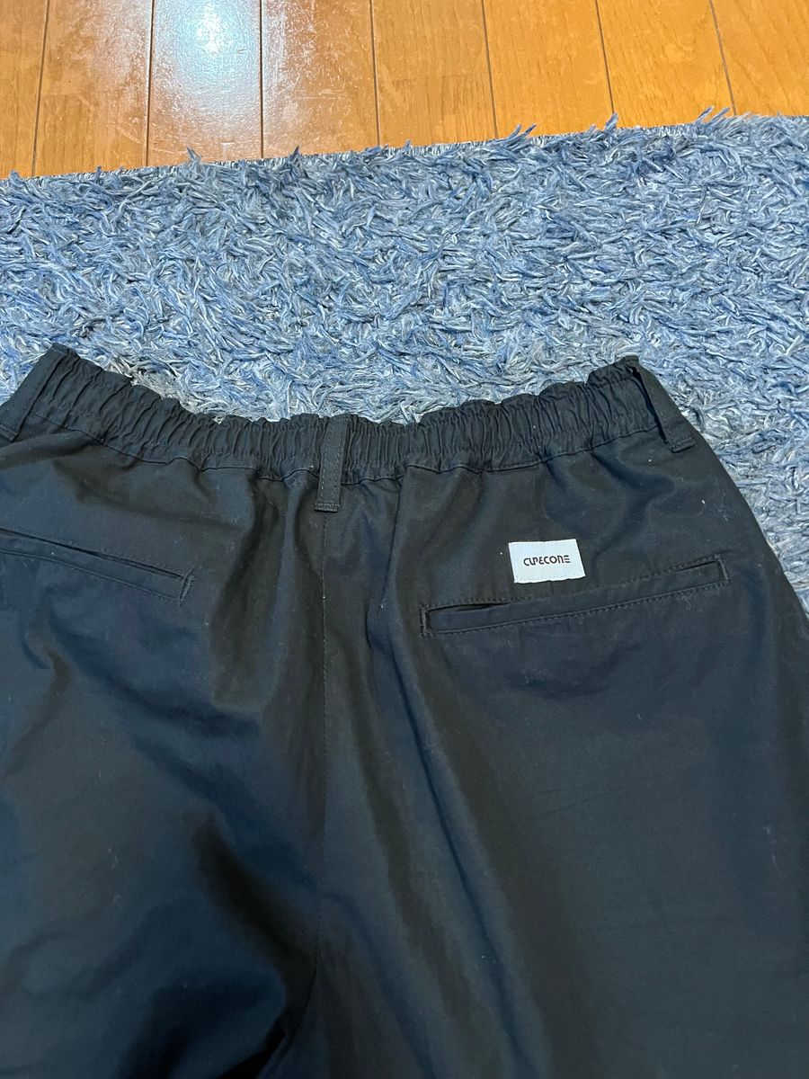 CUP AND CONE Light Cotton Easy Pants -Black|Yahoo!フリマ CUP AND CONE Light Cotton Easy Pants -Black|Yahoo!フリマ