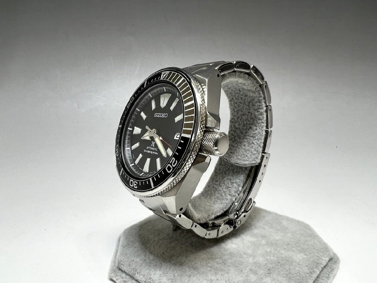 新品同様 SEIKO プロスペック メカニカル ダイバースキューバ 自動巻き腕時計 SBDY009 4R35-01V0 メンズ 福井県質屋の質セブン_画像4