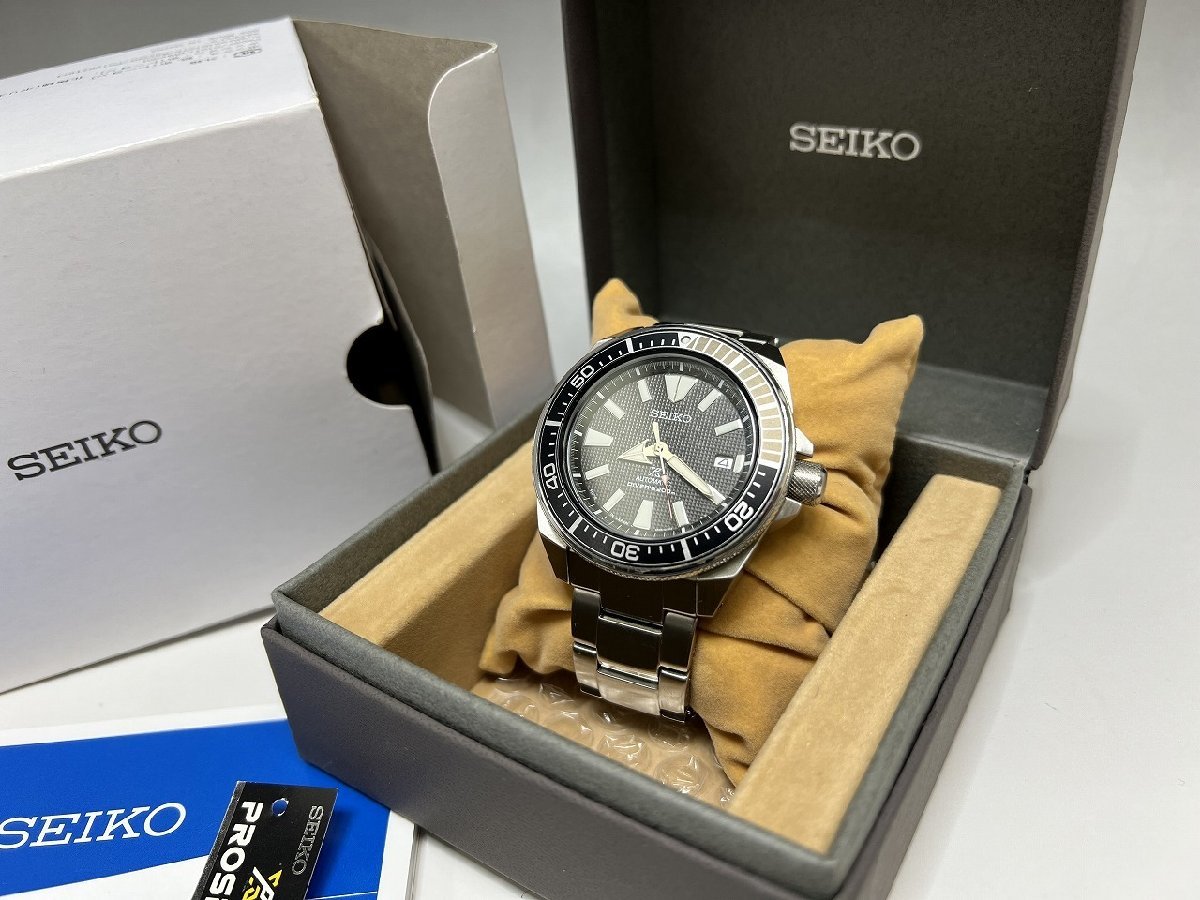 新品同様 SEIKO プロスペック メカニカル ダイバースキューバ 自動巻き腕時計 SBDY009 4R35-01V0 メンズ 福井県質屋の質セブン