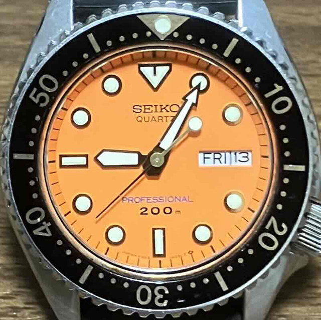 ★激レア！！　1984年製　SEIKO（セイコー）ダイバー　6458-602A　中古美品　稼働品★_画像1