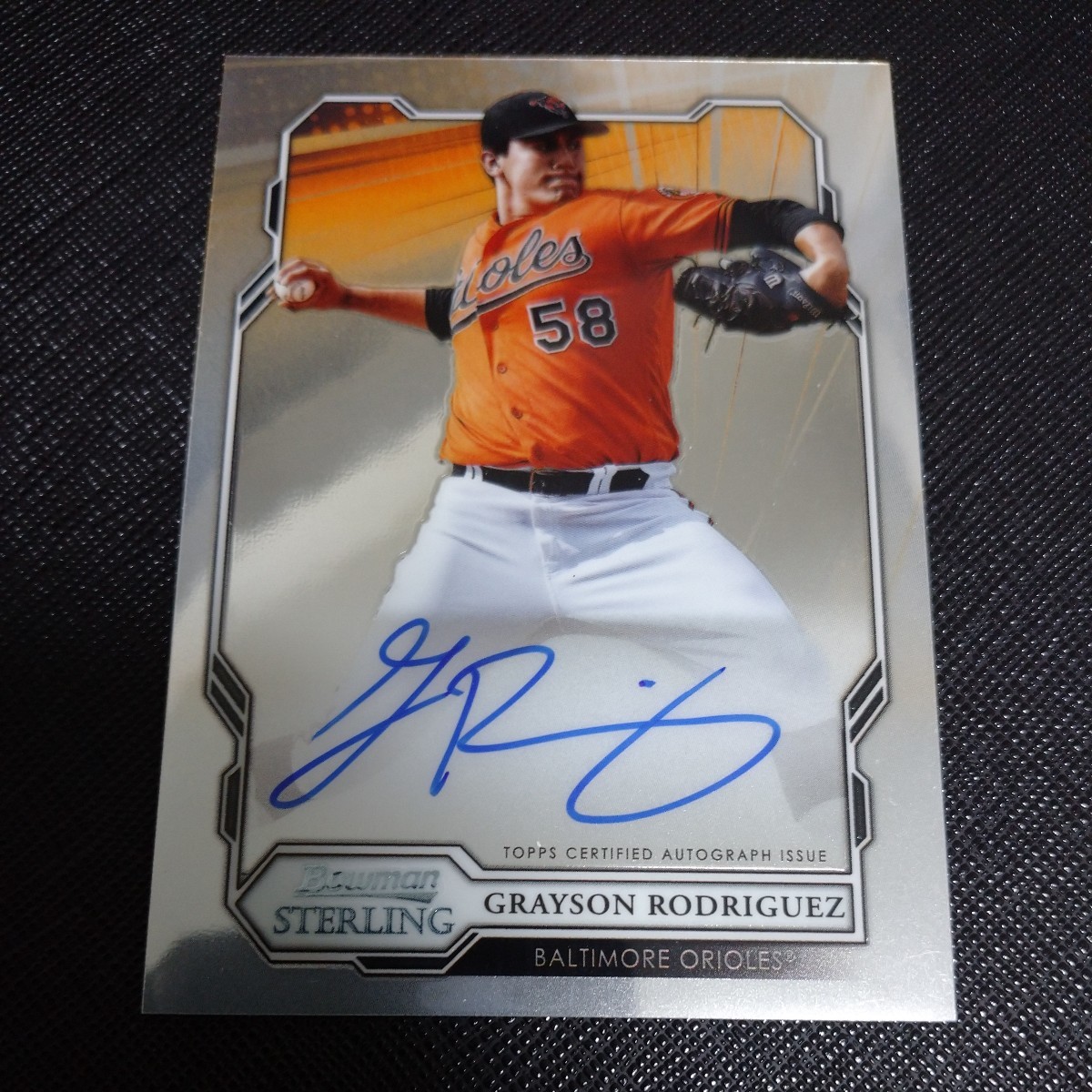 2019 topps bowman sterling Grayson Rodriguez Autoの画像1