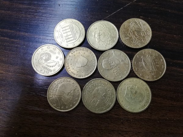 TDT19　ユーロ　硬貨　古銭　おまとめ175枚　1EURO　50EURO CENT　2EURO_画像8