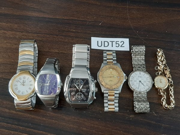 UDT52　ジャンク品　時計　腕時計　部品取りに　メンズ　レディース　SEIKOセイコー　ダンヒル　など　おまとめ