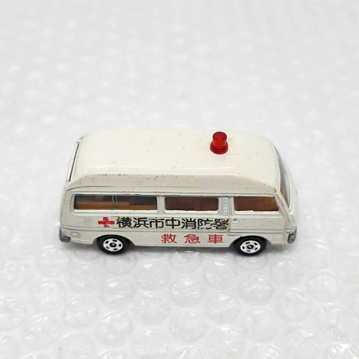 トミカ 日本製 特注品 No.3 横浜市消防署 NISSAN CARAVAN 日産 キャラバン 救急車 TOMICA ミニカー 模型 コレクション 希少 #ST-02251_画像6