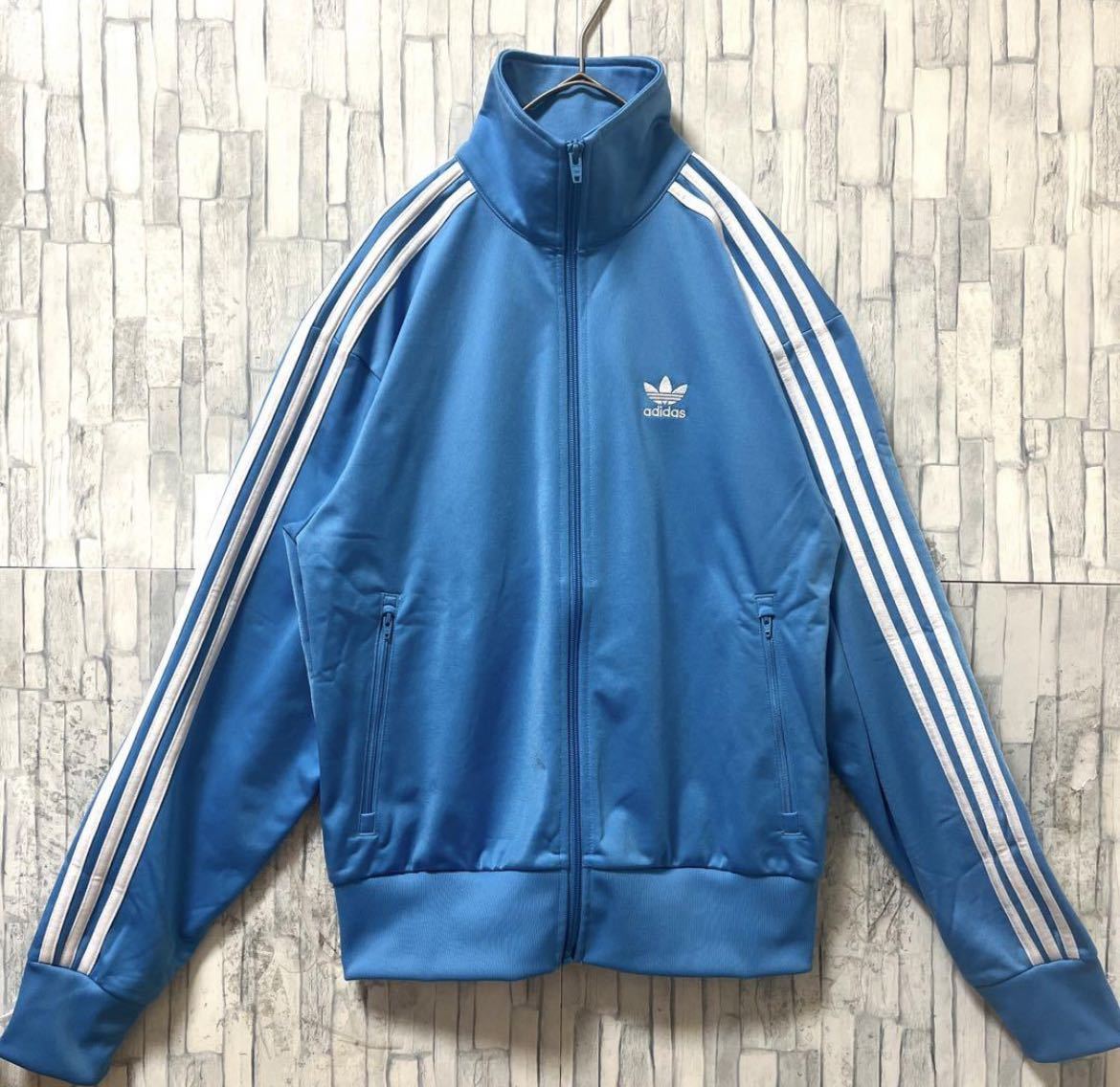 adidas アディダス ジャージ 上 トラックジャケット S ブルー adidas アディダス ジャージ 上 トラックジャケット S ブルー
