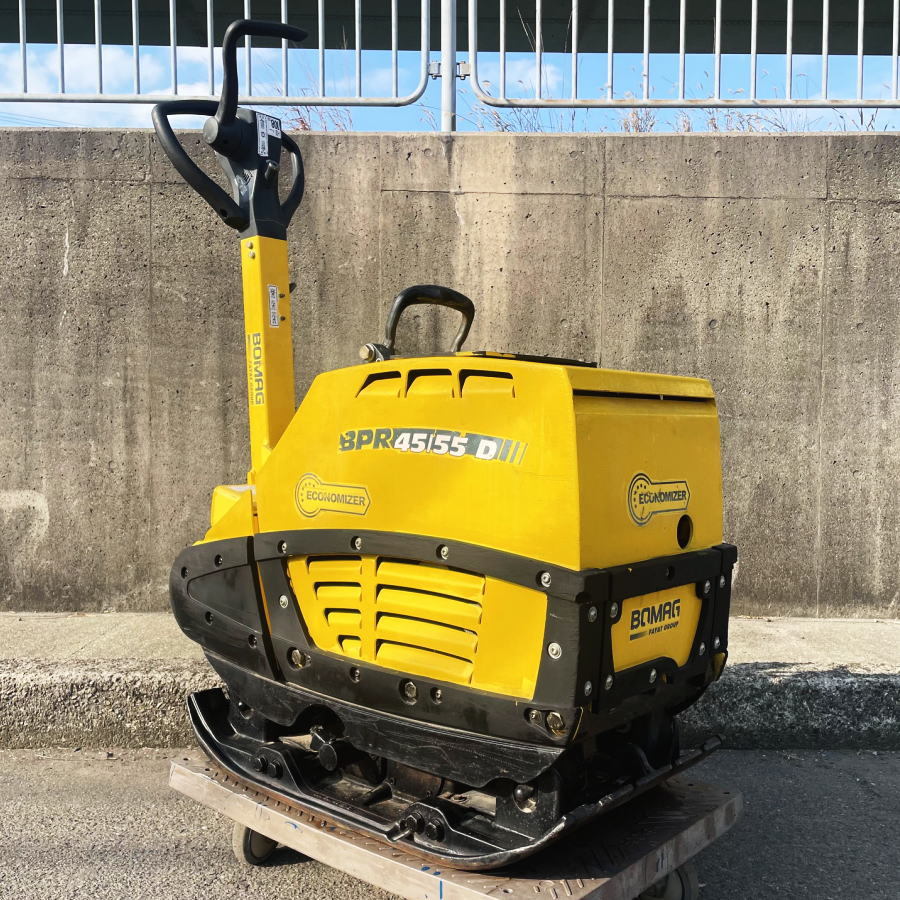 BOMAG/ボーマク BPR45/55D 400kg 前後進プレートコンパクタ バイブロコンパクタ 運転時間:157h 2011年製_画像1