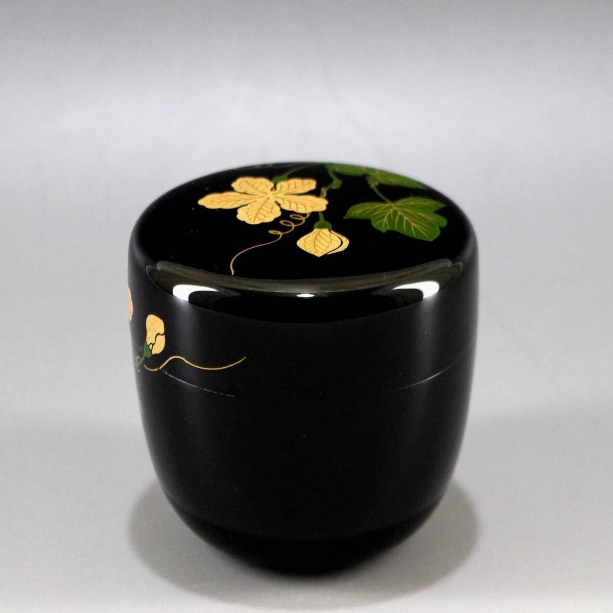 [ Okamoto лаковый .. лаковый .]. лицо . большой чайница внутри серебряный . вместе коробка источник . история чайная посуда 
