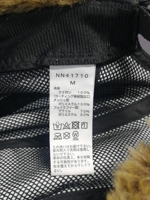 送料無料★ THE NORTH FACE BADLANDCAP NN41710 ノースフェイス バッドランドキャップ 黒 Mサイズ ボア 帽子 キャンプ アウトドア 登山 zak_画像7