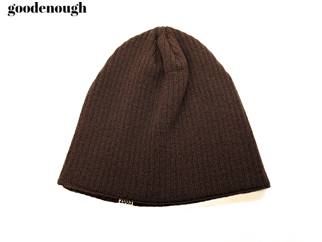 【goodenough gravis KNIT Cap Brown GDEH2003 グラビス グッドイナフ ニットキャップ ビーニー ニット帽 帽子 ブラウン】_画像3