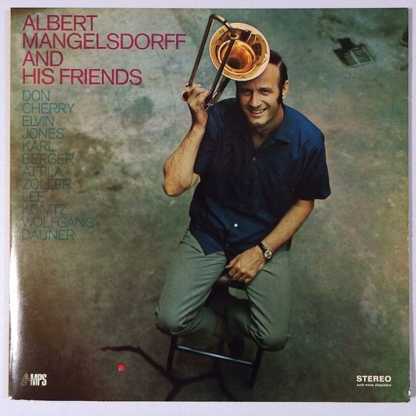 ★Albert Mangelsdorff And His Friends★Don Cherry/Wolfgang Dauner ドイツMPS 15 210 ST 廃盤LP !!!_画像1