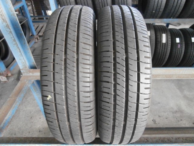 【986838】　ダンロップ　ENASAVE EC204 155/65R13 2本　7分強　21年製_画像1