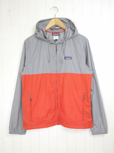 パタゴニア patagonia ライト＆バリアブルフーディー ナイロンジャケット 27235SP15 シルバーグレー系 レッド size メンズ S_画像1