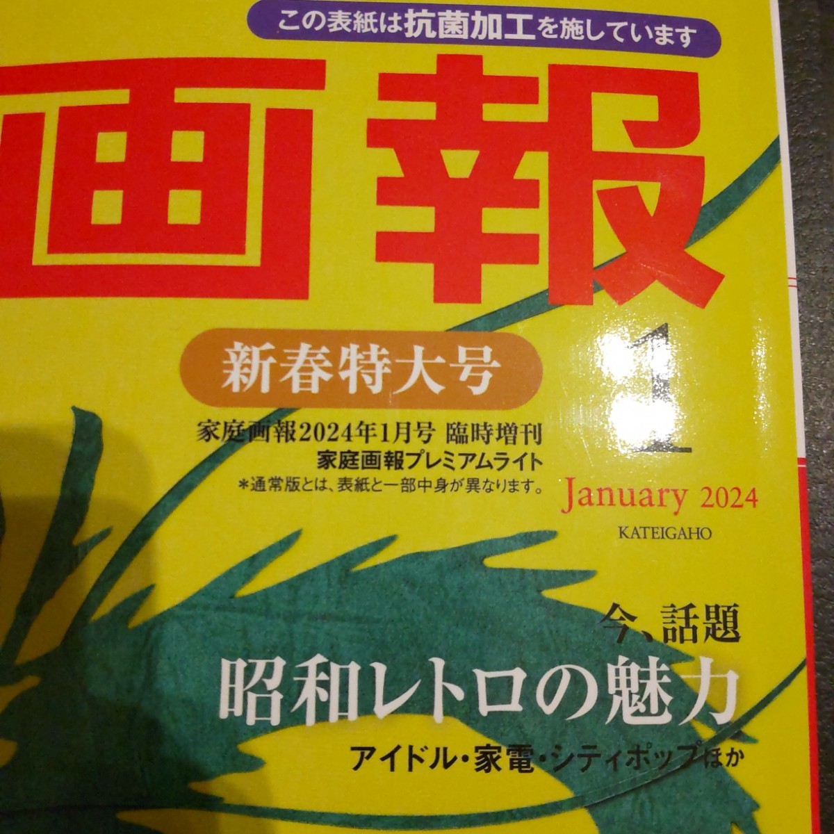 ★送料無料★スヌーピー付録なし★家庭画報　新春特大号　2024 年1月※臨時増刊号_画像2