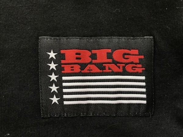〈送料280円〉BIGBANG ビッグバン メンズ レディース プリント エイベックス 半袖Tシャツ L 黒_画像2