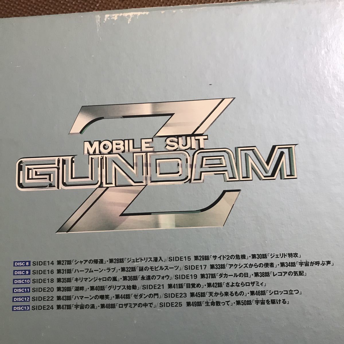 Z GUNDAM レーザーディスク メモリアルボックス1・2_画像5