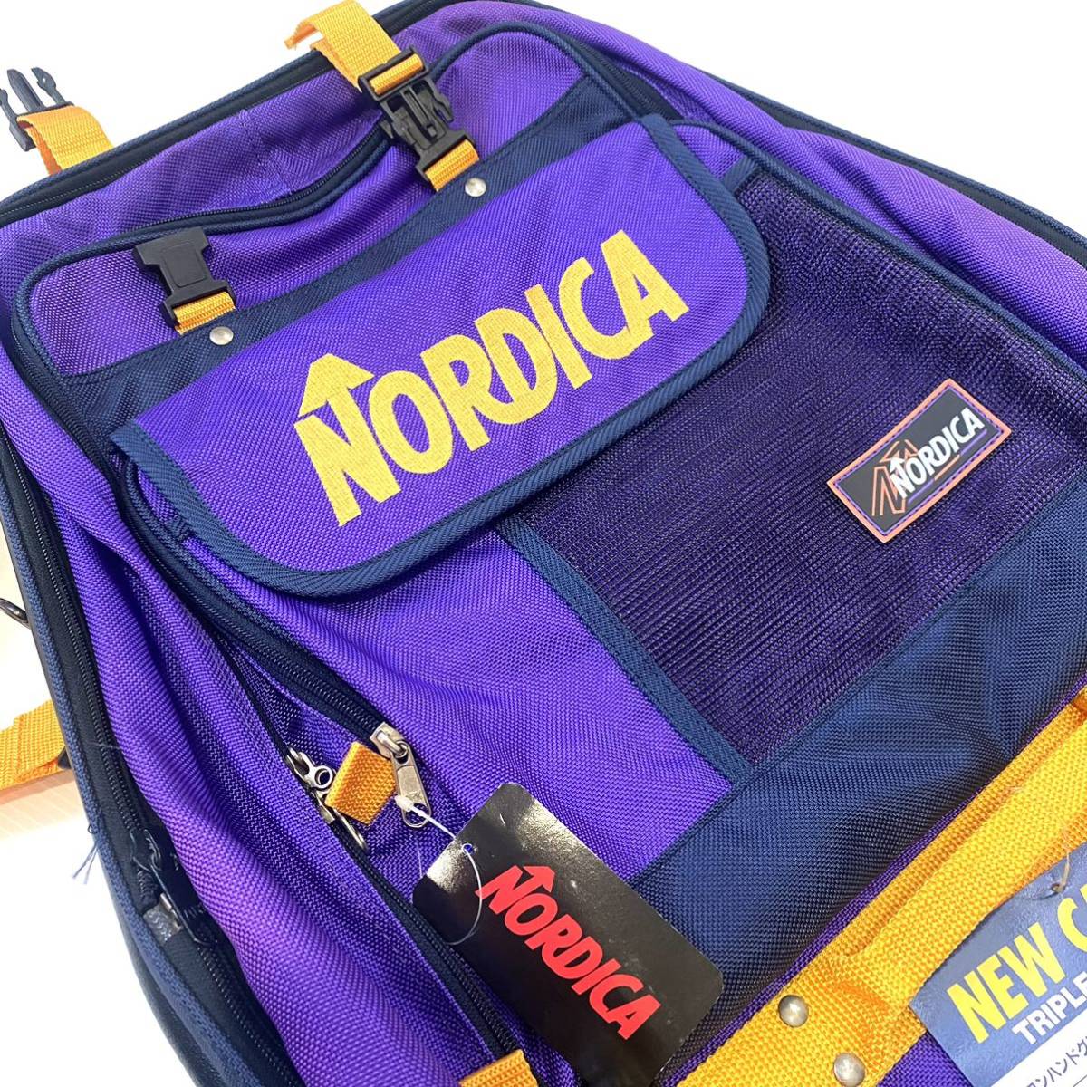 【新品】ノルディカ キャスター付バッグ 2way バックパック スキー スノボ ブーツ収納バッグ_画像4