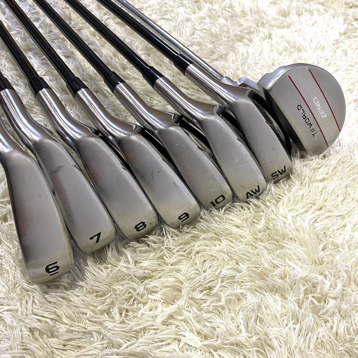 初売りSALE】ホンマ ツアーワールドゼロ ゴルフセット 右 13本 初売りSALE】ホンマ ツアーワールドゼロ ゴルフセット 右 13本