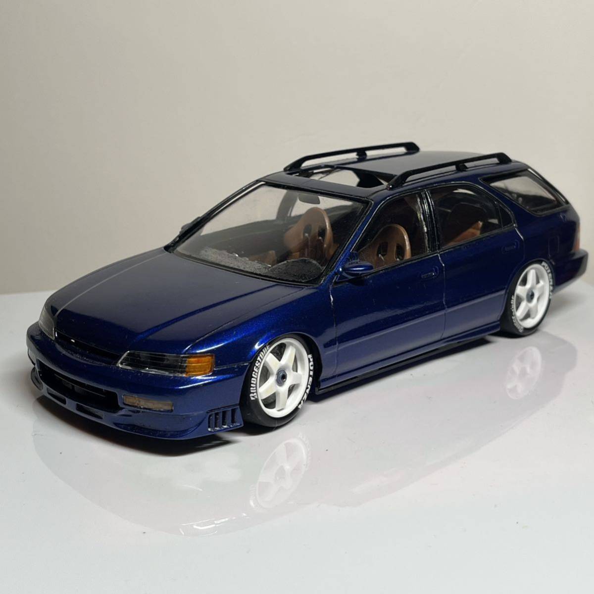  пластиковая модель конечный продукт Aoshima Accord Wagon Tamiya JTCC 1/24 утиль 