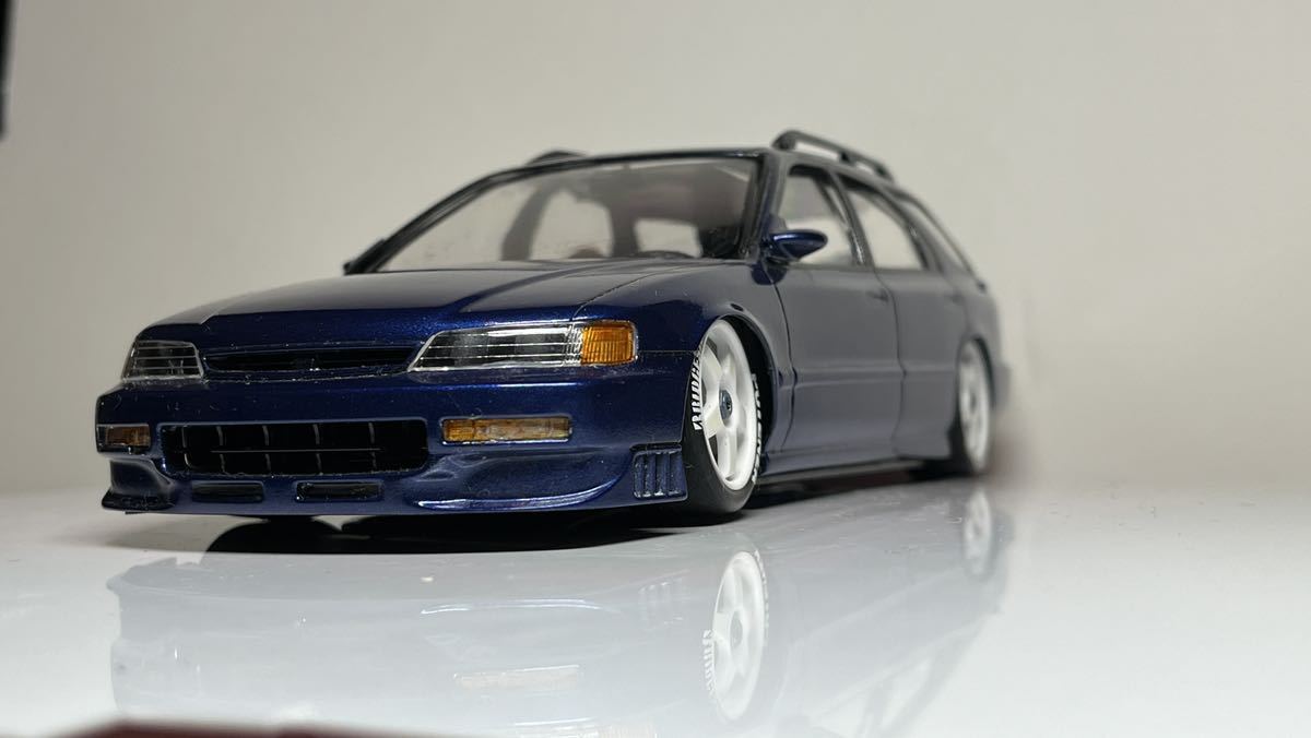 プラモデル 完成品 アオシマ アコードワゴン タミヤ JTCC 1/24 プラモデル 完成品 アオシマ アコードワゴン タミヤ JTCC 1/24
