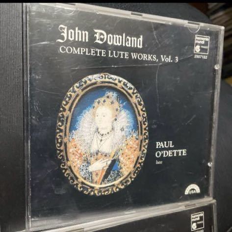 ポール・オデット　ジョン・ダウランド全集　 5枚セット　リュート　古楽　John DOWLAND Paul o'dette_画像3