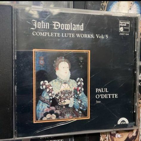 ポール・オデット　ジョン・ダウランド全集　 5枚セット　リュート　古楽　John DOWLAND Paul o'dette_画像6