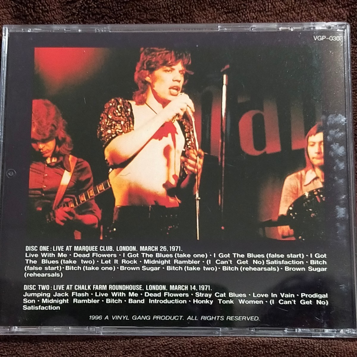 [2CD] the rolling stones/the lost marquee tapes VGP-030 _画像2