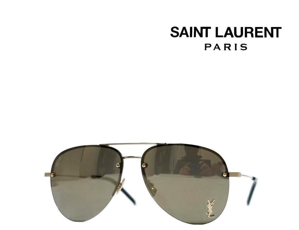 【SAINT LAURENT PARIS】サンローラン サングラス　CLASSIC 11M 　004　ゴールド　 国内正規品
