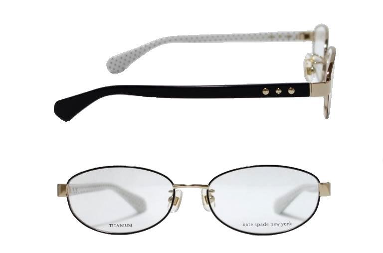 [Kate spade] Kate Spade glasses frame CANDELA/F 807 black domestic regular goods 