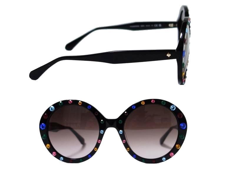 [Kate spade] Kate Spade sunglasses ZYA/G/STRASS SZE black Asian fitsuto domestic regular goods 