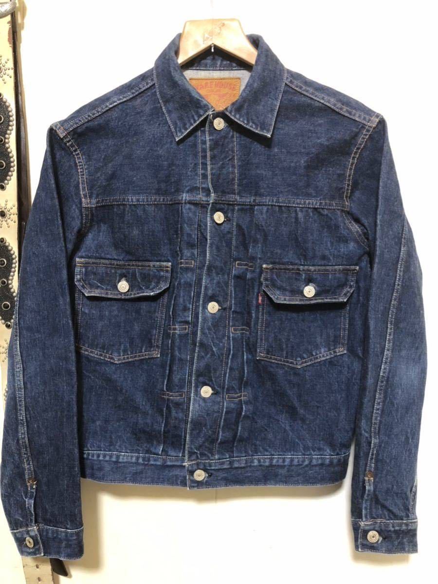 WAREHOUSE 2nd TYPE корова patch одежда house Lot 2002xx Denim жакет 38 Second 