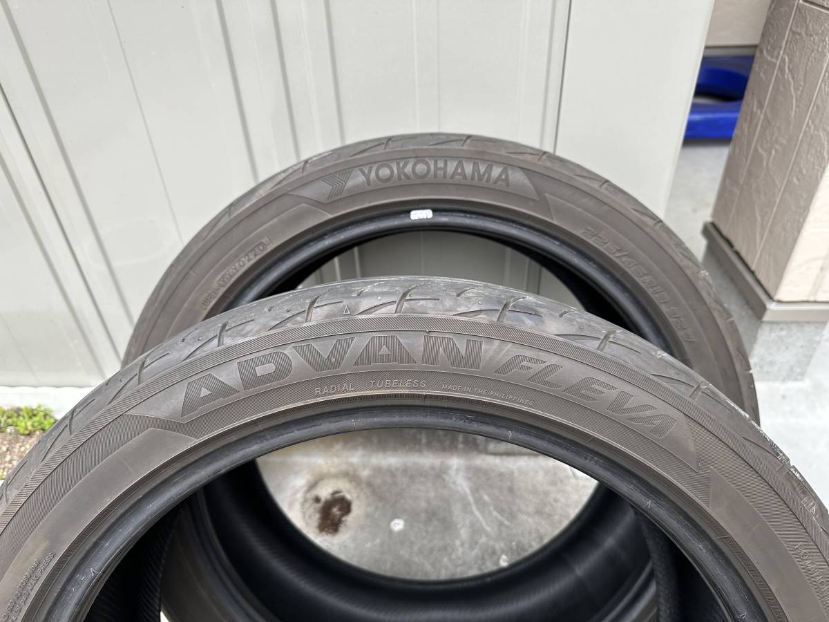 【中古】225/45R19 92W 4本 YOKOHAMA ヨコハマ ADVAN アドバン FLEVA フレバ V701 2020年製_画像7