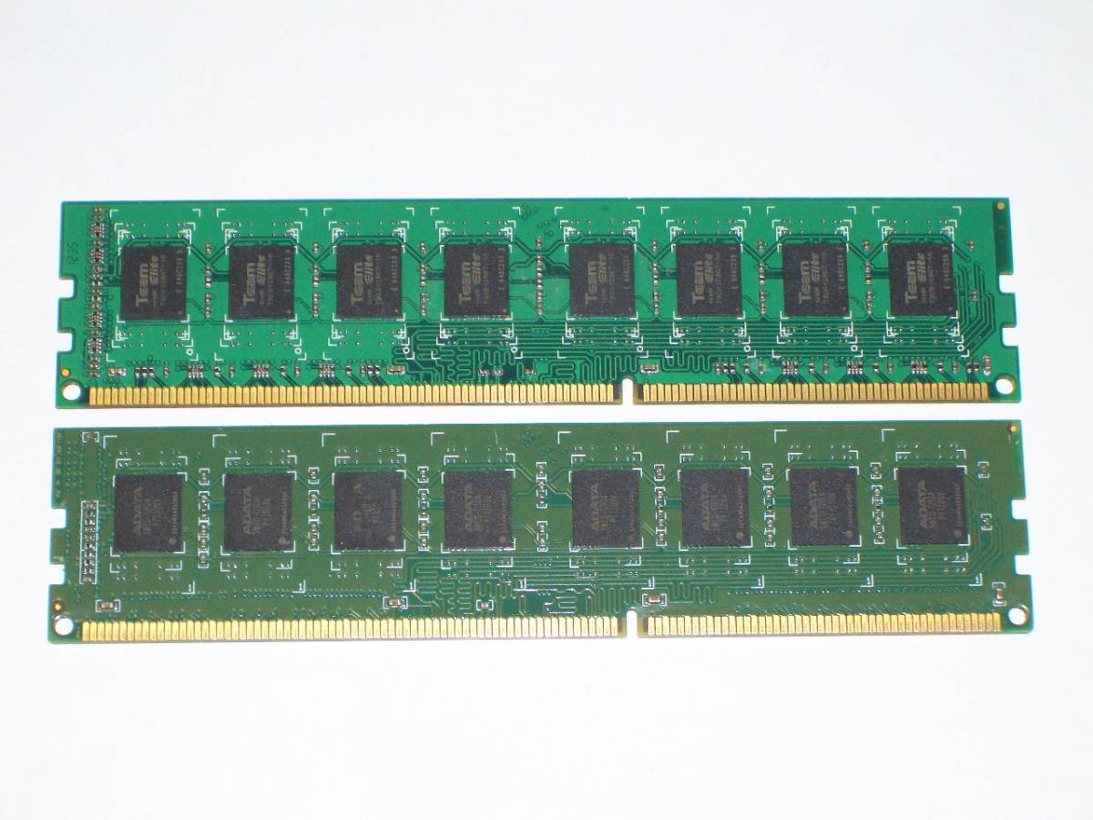 ◆メジャーチップ PC3-12800 (DDR3-1600) 16GB（8GB×2枚）完動品 即決！★送料120円！_画像3