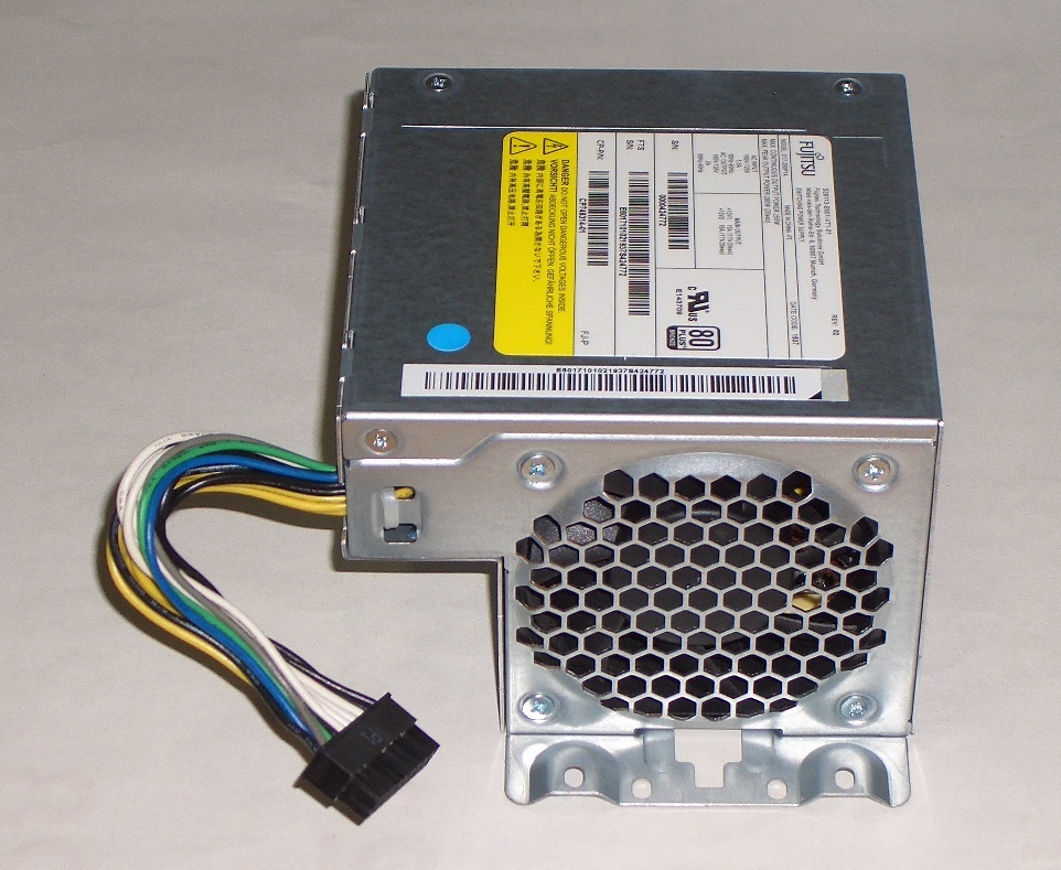 ◆富士通 ESPRIMO D588/WD2用 電源ユニット『D17-250P1A』250W/ATX 20pin 正常動作品 即決！★送料520円！_画像4