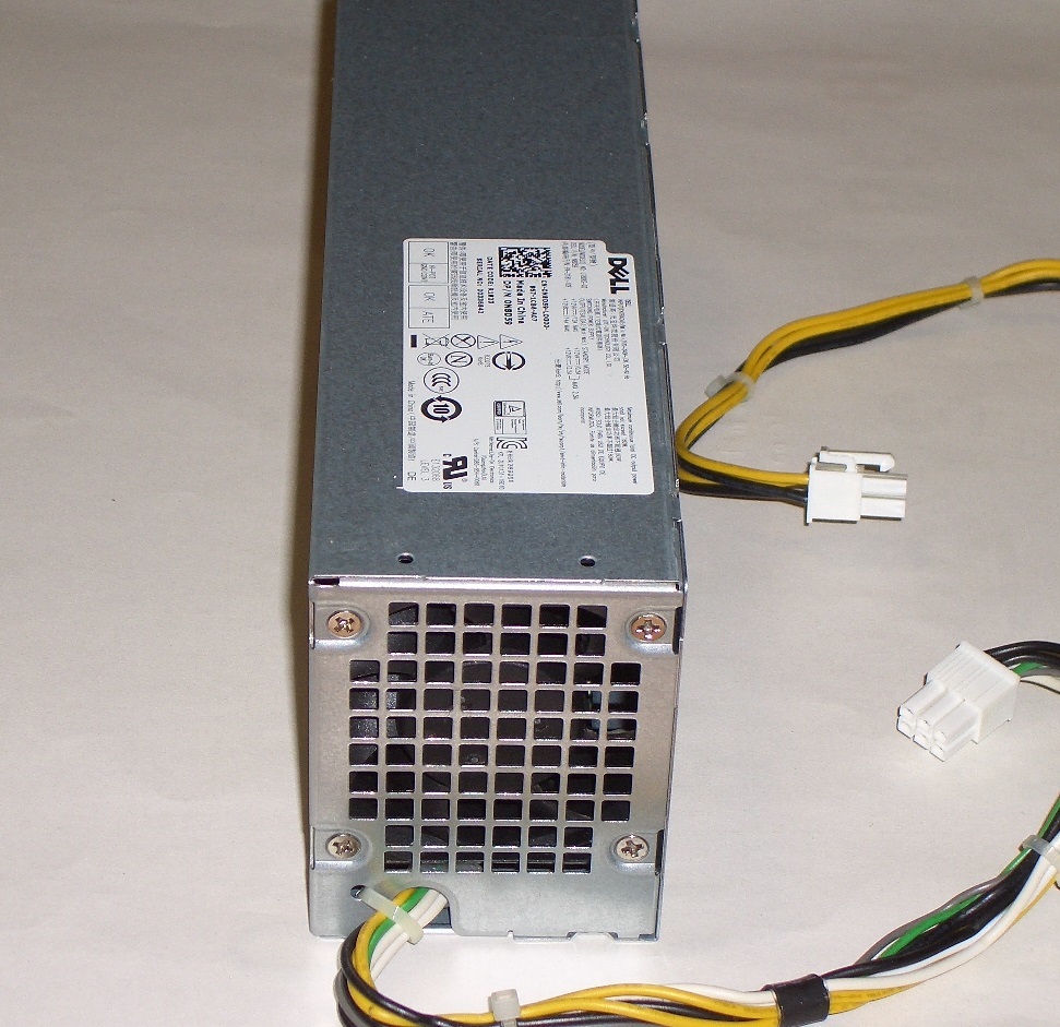 ◆DELL OptiPlex/Inspiron/Vostro SFF用電源ユニット『L180AS-02』180W/6pin＋4pin 正常動作品！★送料520円_画像4