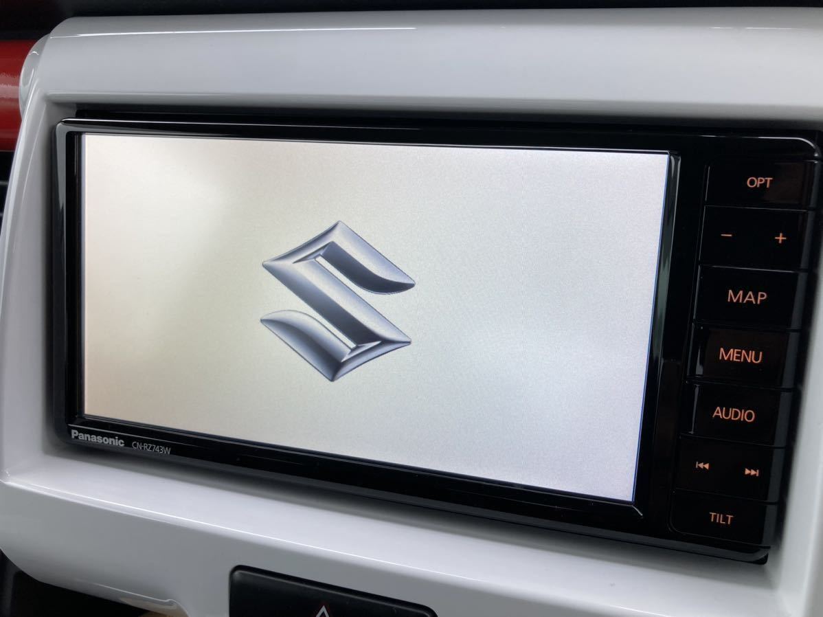 スズキ 純正 7インチナビ パナソニック CN-RZ743W 99000-79BM1 スズキ 純正 7インチナビ パナソニック CN-RZ743W 99000-79BM1