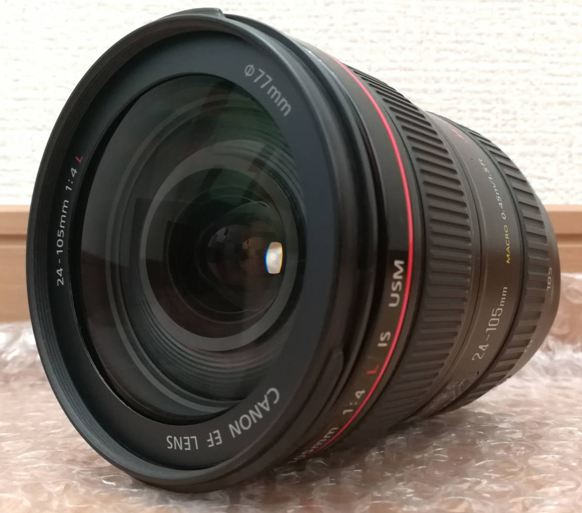 EF24-105mm F4L IS USM 77mm PRO1D プロテクター_画像3