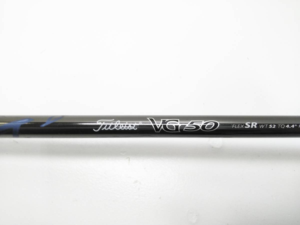 Titleist タイトリスト VG3 1W ドライバー 純正カーボン VG50 (SR) 10度 46インチ @160の画像6