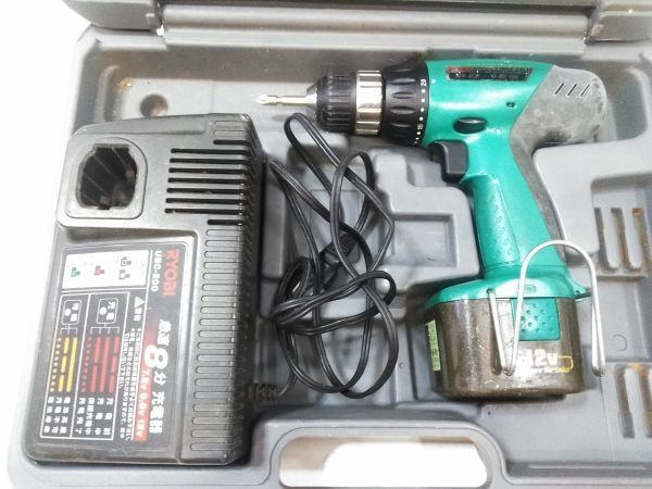 ♪RYOBI リョービ BD-120/BD-125/BID-1200 電動ドリル ドライバー 3点 まとめ 電動工具 ジャンク A121305F @140♪_画像4