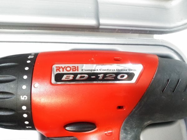 ♪RYOBI リョービ BD-120/BD-125/BID-1200 電動ドリル ドライバー 3点 まとめ 電動工具 ジャンク A121305F @140♪_画像8