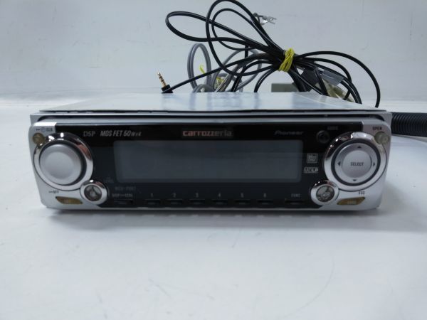 ◆ Carrozzeria カロッツェリア 1DIN MDプレーヤー MEH-P007　オーディオ デッキ 1214A3 @80 ◆_画像3