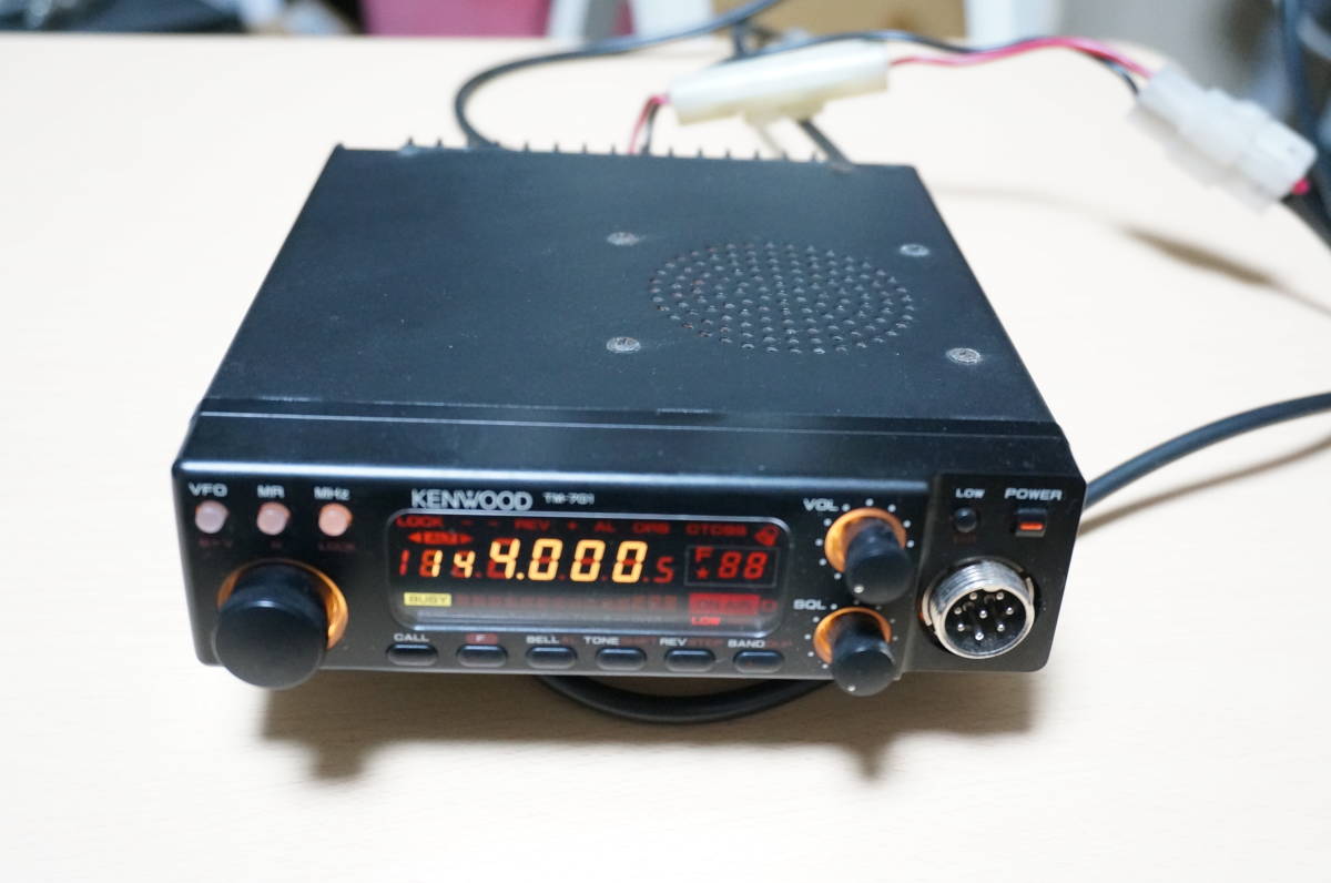 KENWOOD　TM-701　144/430MHz　デュアルバンド　10W機_画像2