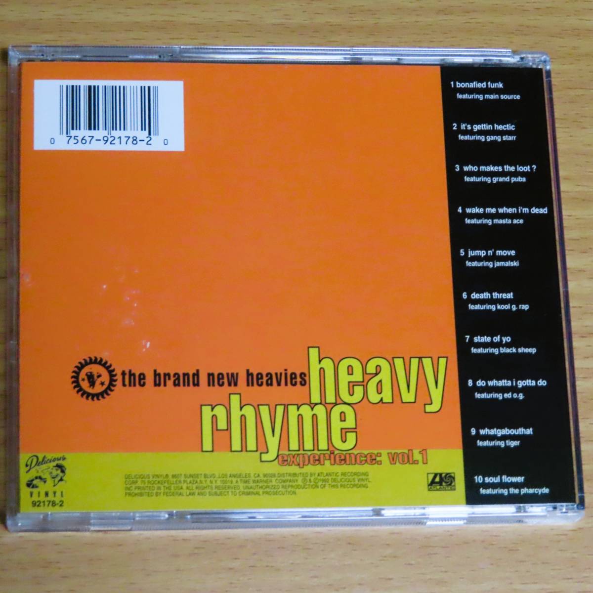 ブラン・ニュー・ヘヴィーズ The Brand New Heavies - Heavy Rhyme Experience: Vol. 1_画像2